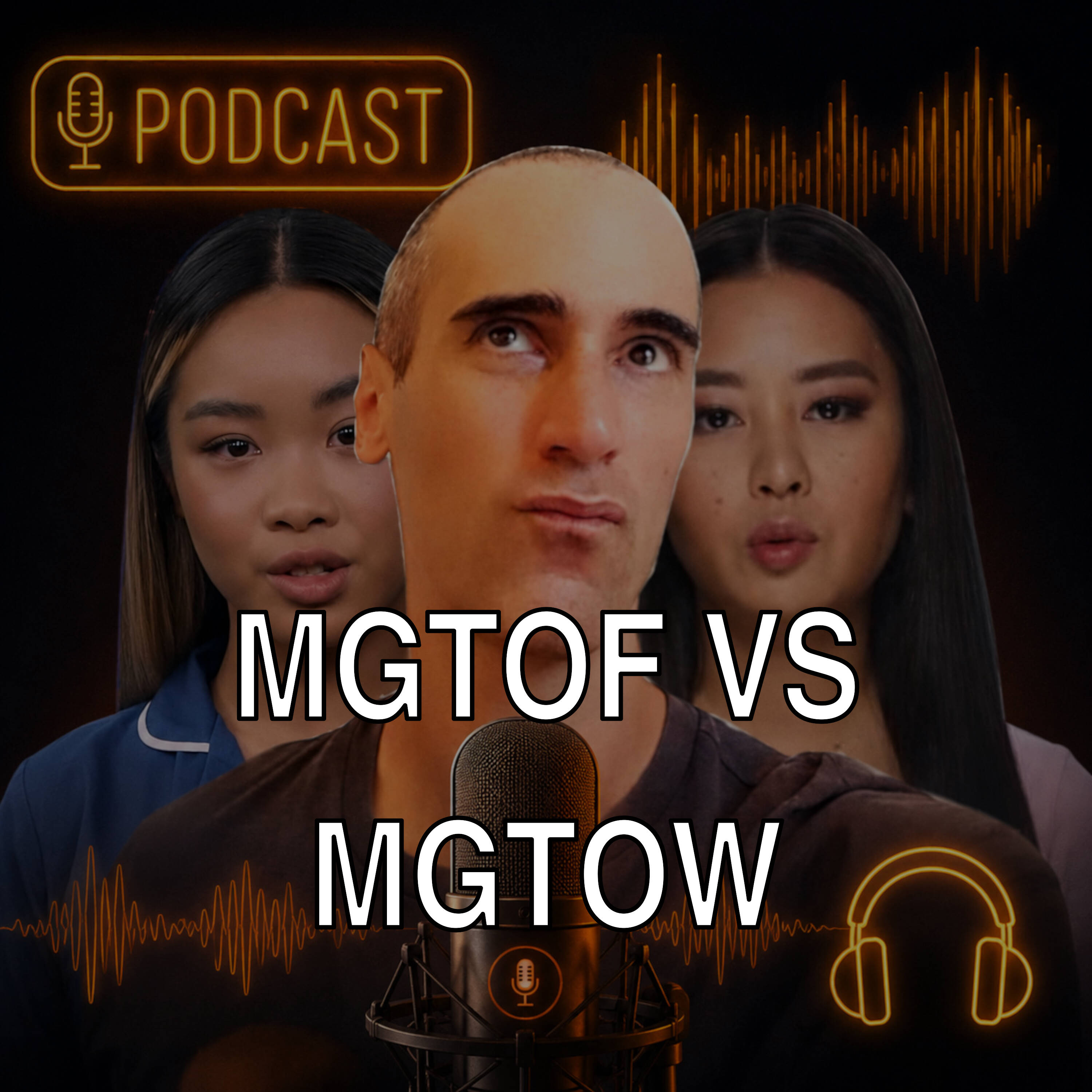 MGTOF vs MGTOW episode artwork